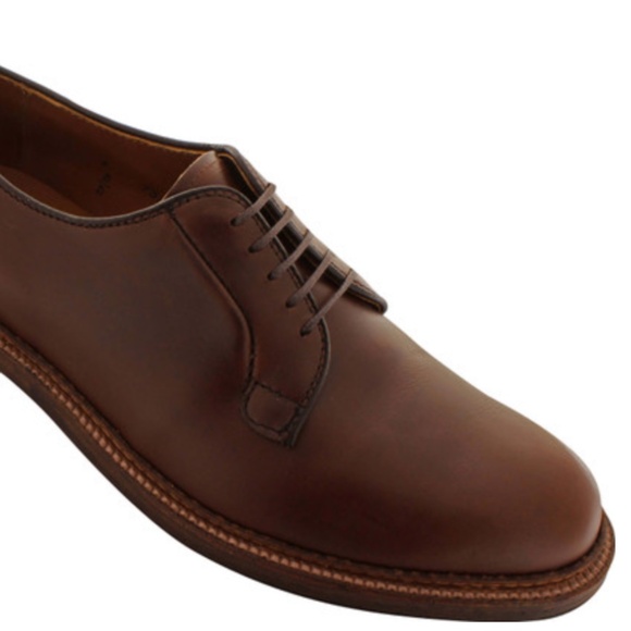 Alden 95080 Plain Toe Blucher (Brown Chromexcel) - Picture 1 of 7
